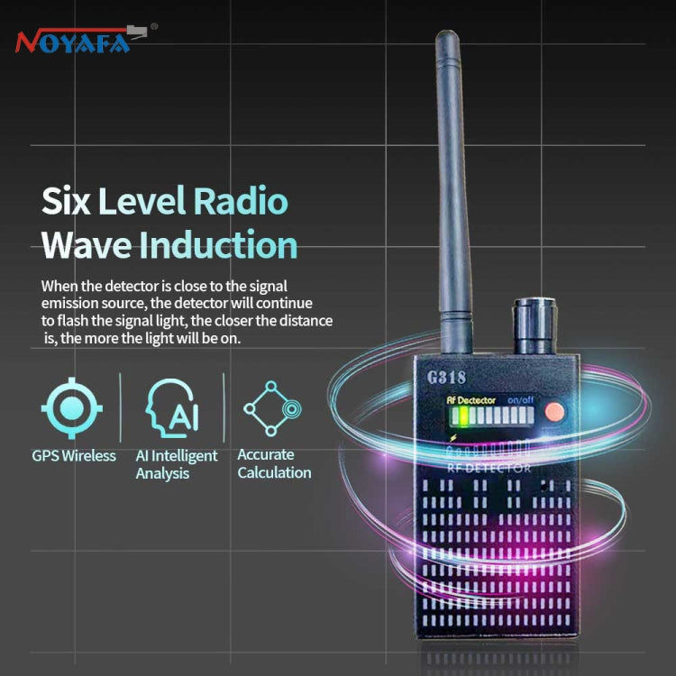 G318 Anti-eavesdropping and Anti-candid Shooting Signal Detector GPS Locator G318 Anti-eavesdropping and Anti-candid Shooting Signal Detector GPS Locator